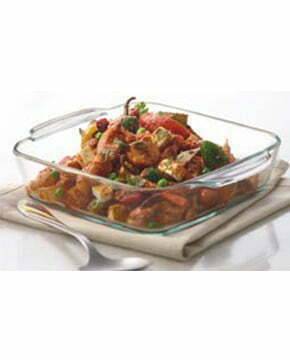 Borosil Square Dish 800 ml